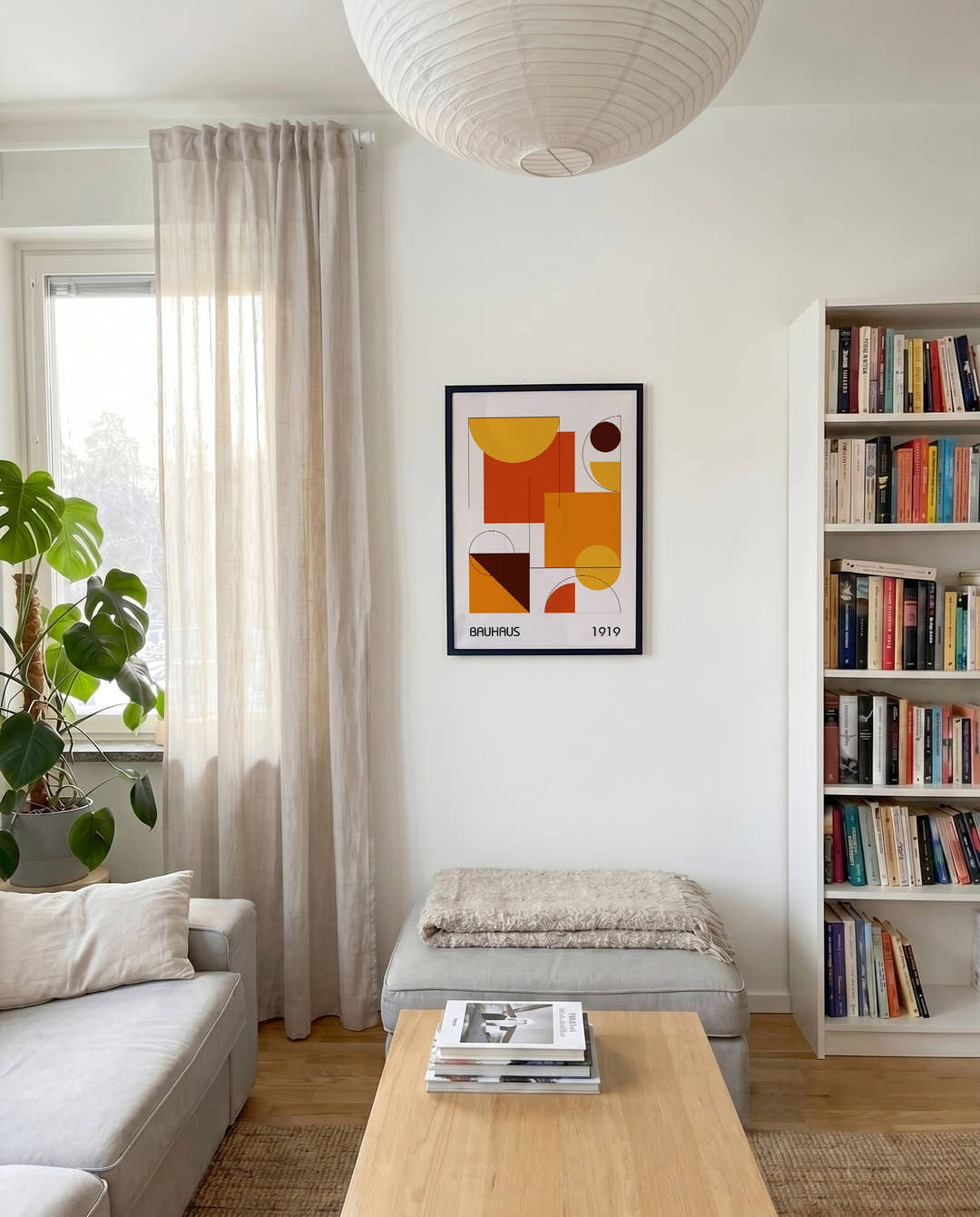Bauhaus Poster abstrakt – Bauhaus Modern Patchwork