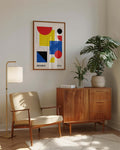 Bauhaus Poster abstrakt – Bauhaus Modern Patchwork