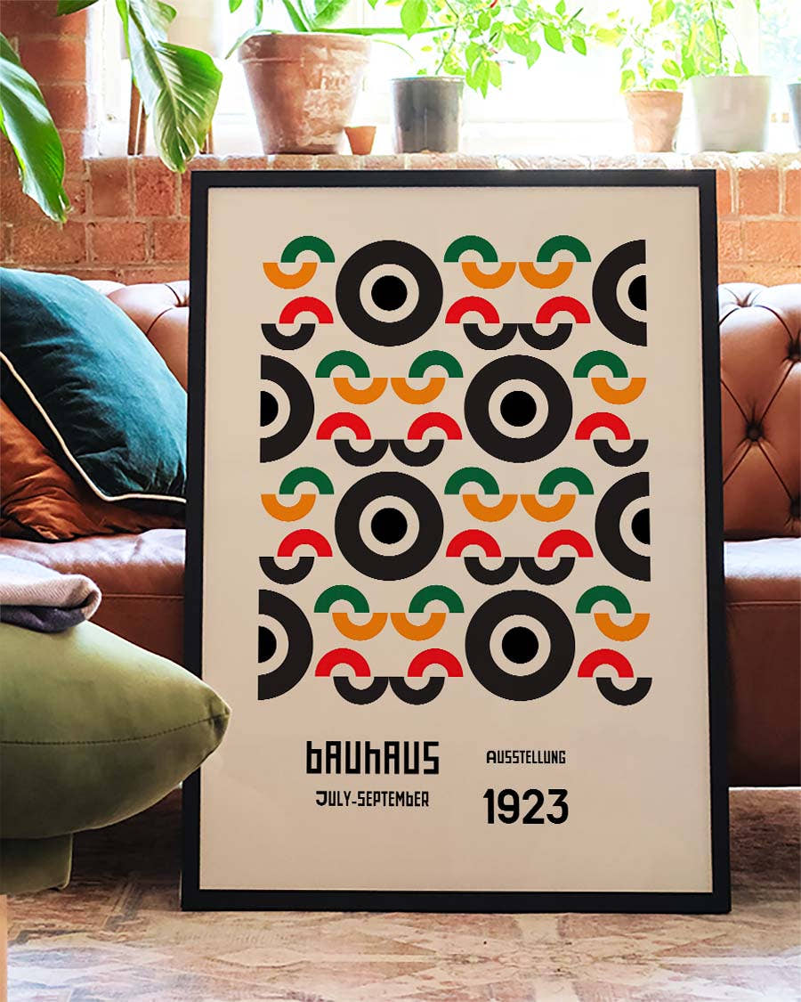 Bauhaus Poster Muster – Bauhaus Modern Pattern Play