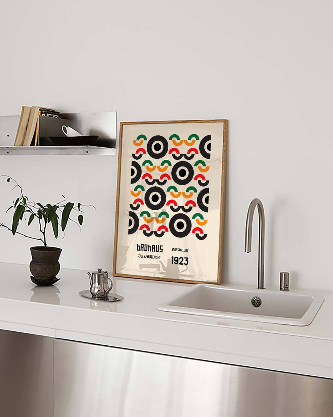 Bauhaus Poster Muster – Bauhaus Modern Pattern Play