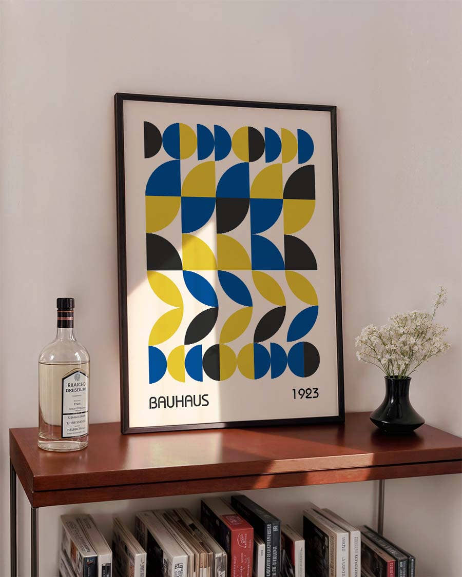 Bauhaus Poster Muster – Bauhaus Modern Pattern