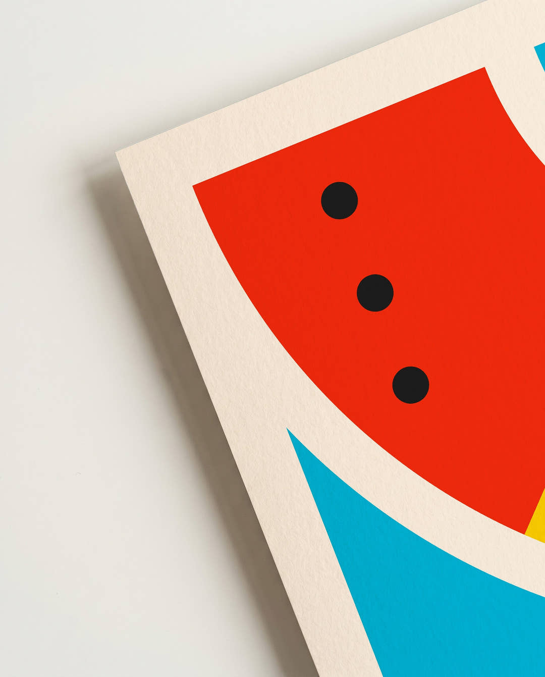 Bauhaus Modern Playfull Arc Poster