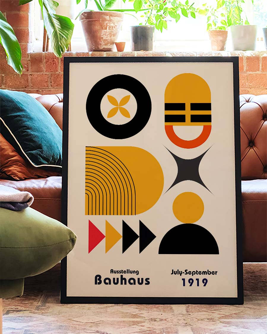 Bauhaus Poster Formen – Bauhaus Modern Shape