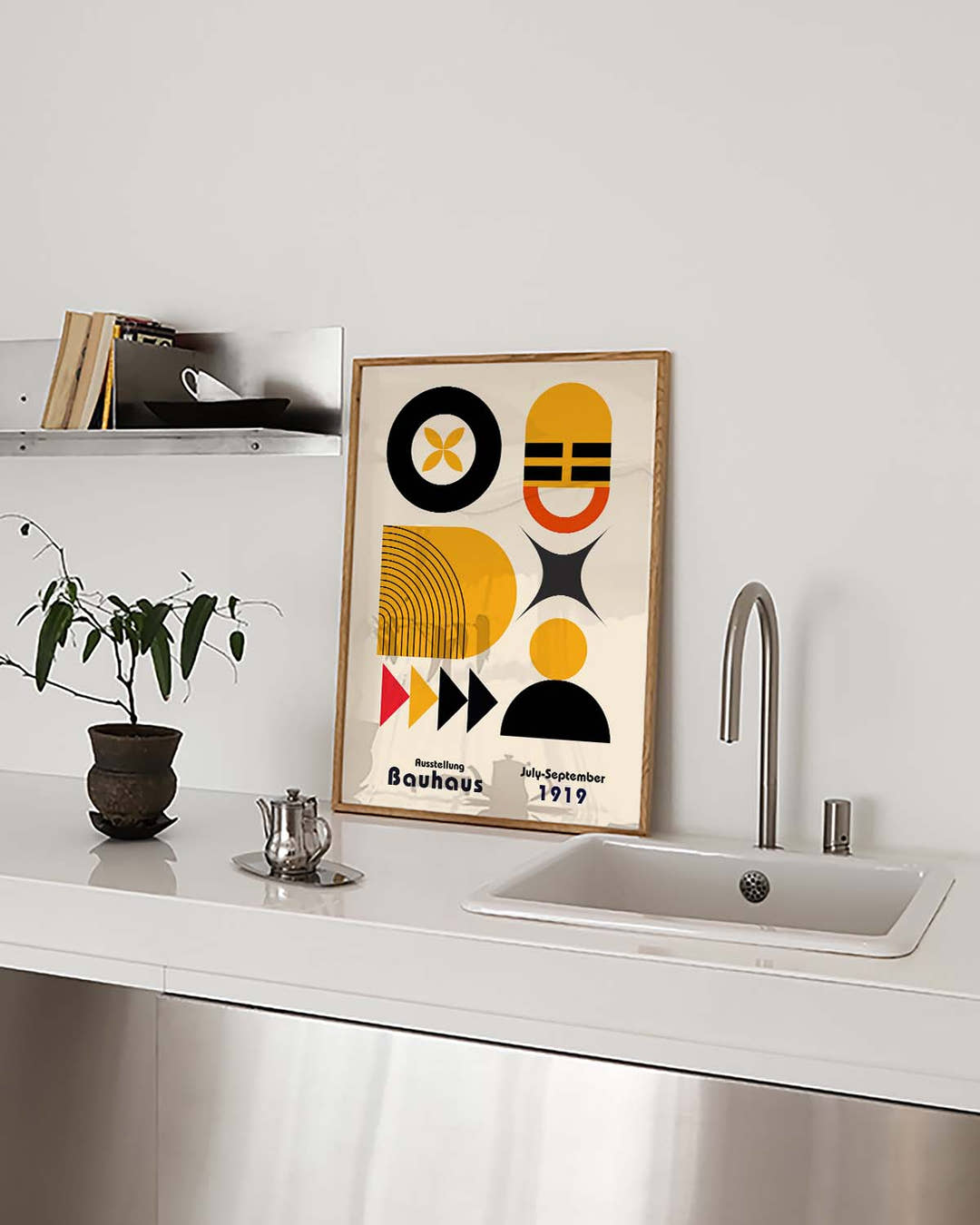 Bauhaus Poster Formen – Bauhaus Modern Shape
