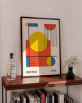 Bauhaus Poster Formen – Bauhaus Modern Shapes