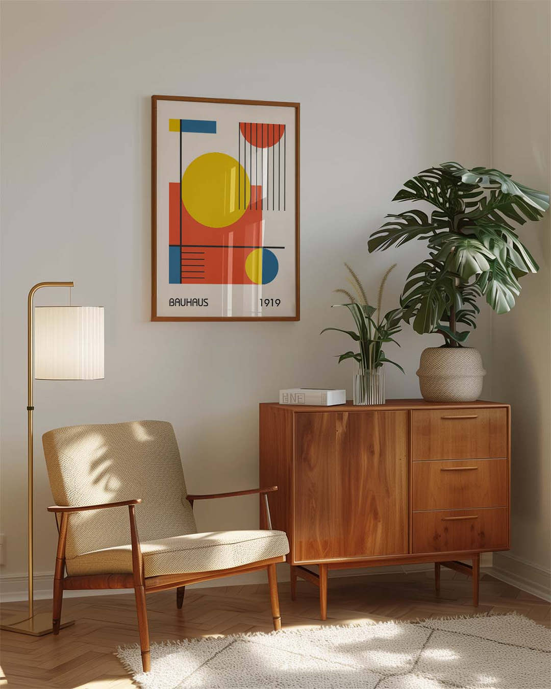 Bauhaus Poster Formen – Bauhaus Modern Shapes