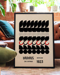 Bauhaus Poster Symbole – Bauhaus Modern Symbol Row