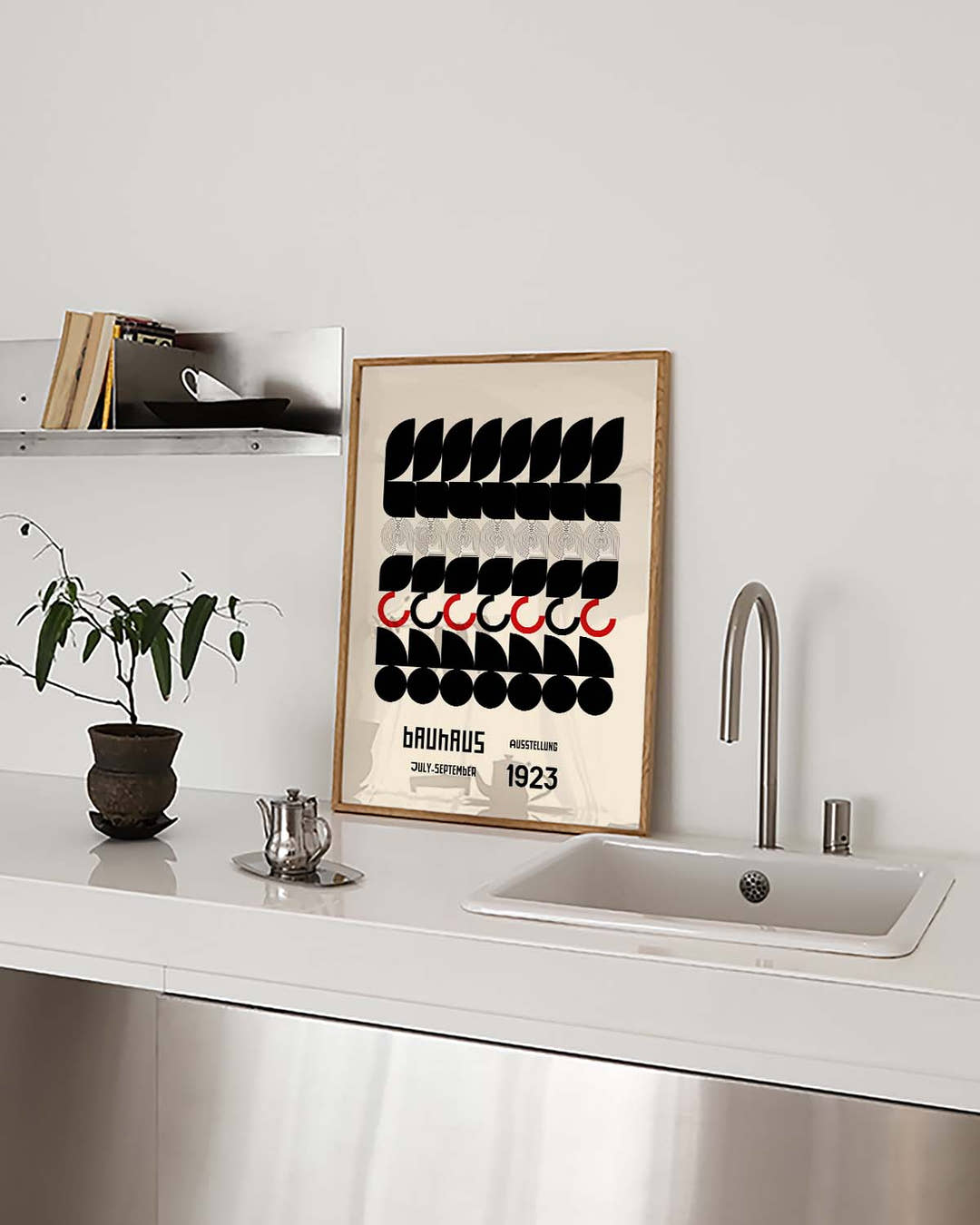 Bauhaus Poster Symbole – Bauhaus Modern Symbol Row
