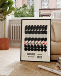 Bauhaus Poster Symbole – Bauhaus Modern Symbol Row