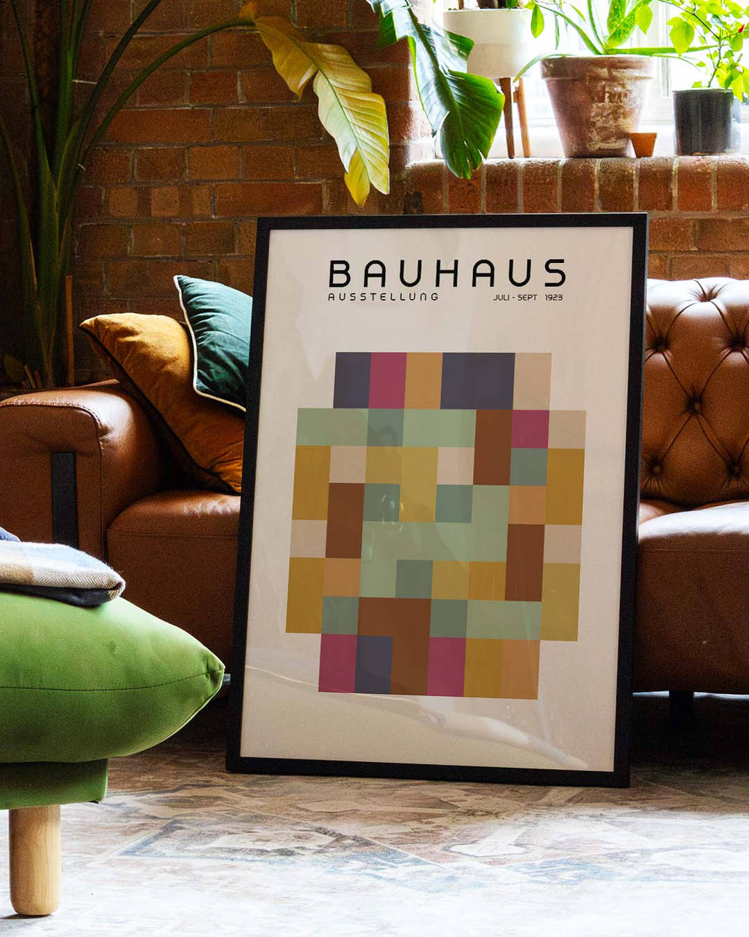 Bauhaus Poster Mosaik – Bauhaus Mosaic Composition
