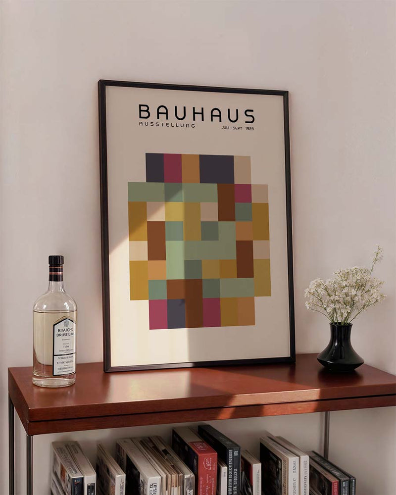 Bauhaus Poster Mosaik – Bauhaus Mosaic Composition
