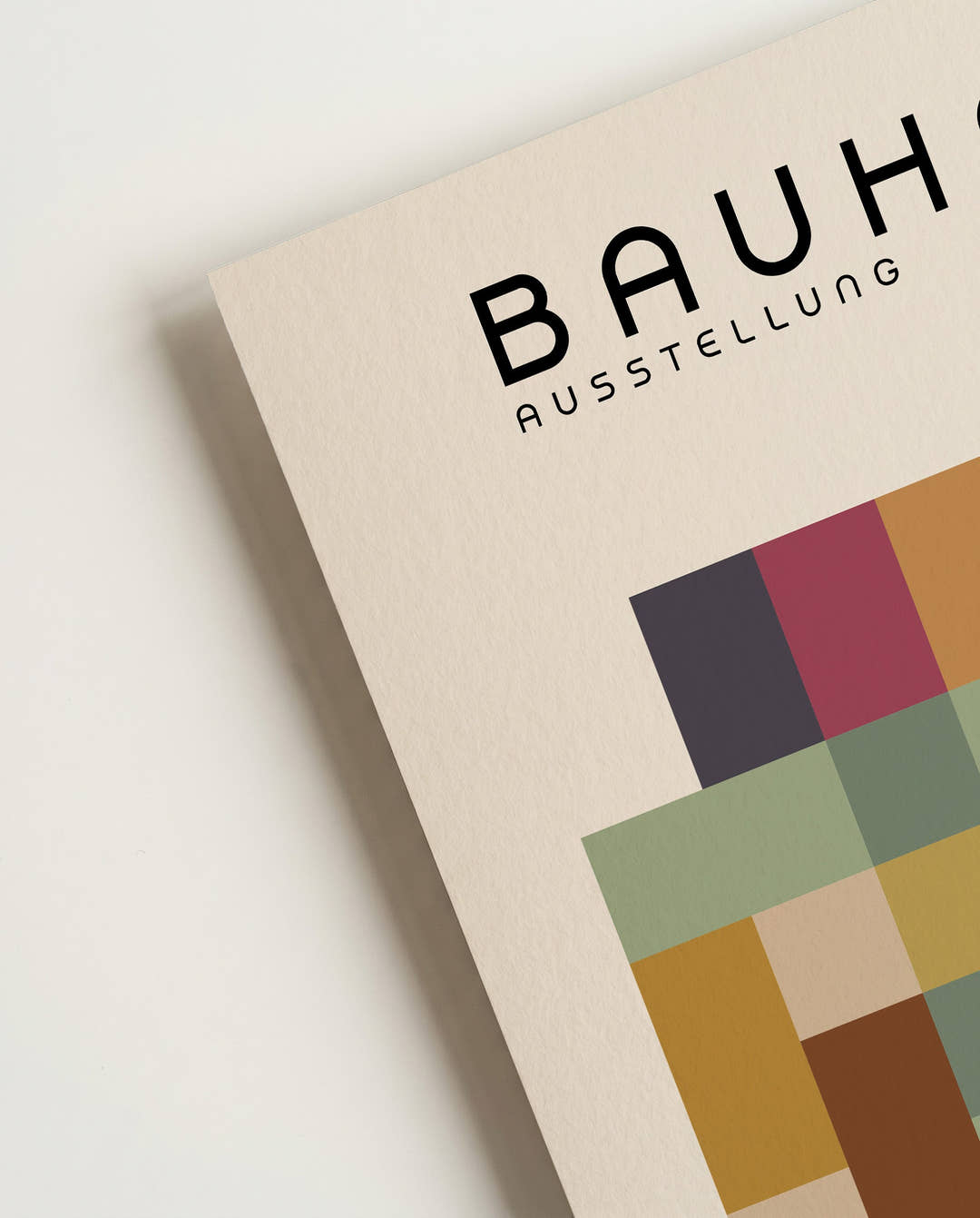 Bauhaus Poster Mosaik – Bauhaus Mosaic Composition