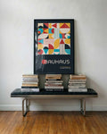 Bauhaus Mosaic Shapes Poster