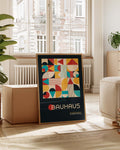 Bauhaus Mosaic Shapes Poster