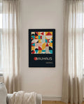 Bauhaus Mosaic Shapes Poster