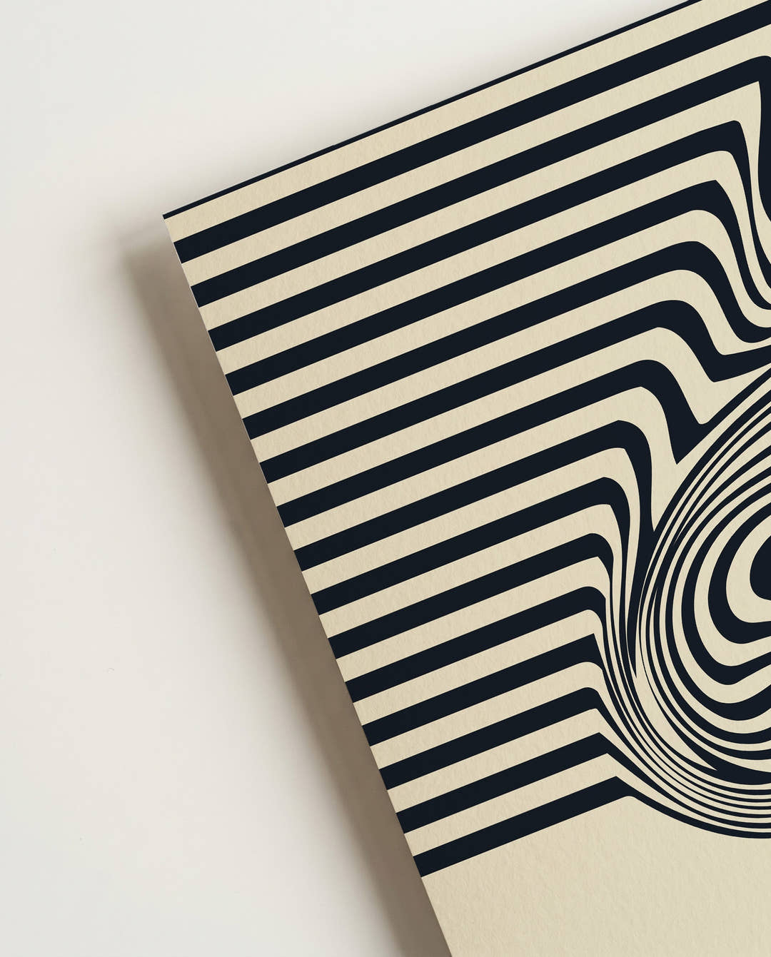 Bauhaus Optical Wave Poster