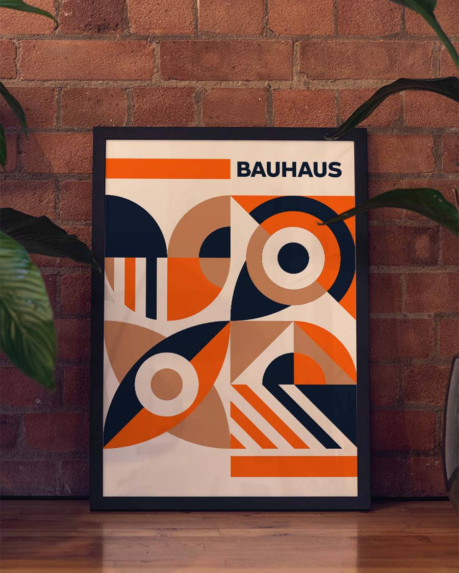 Bauhaus Orbit Poster