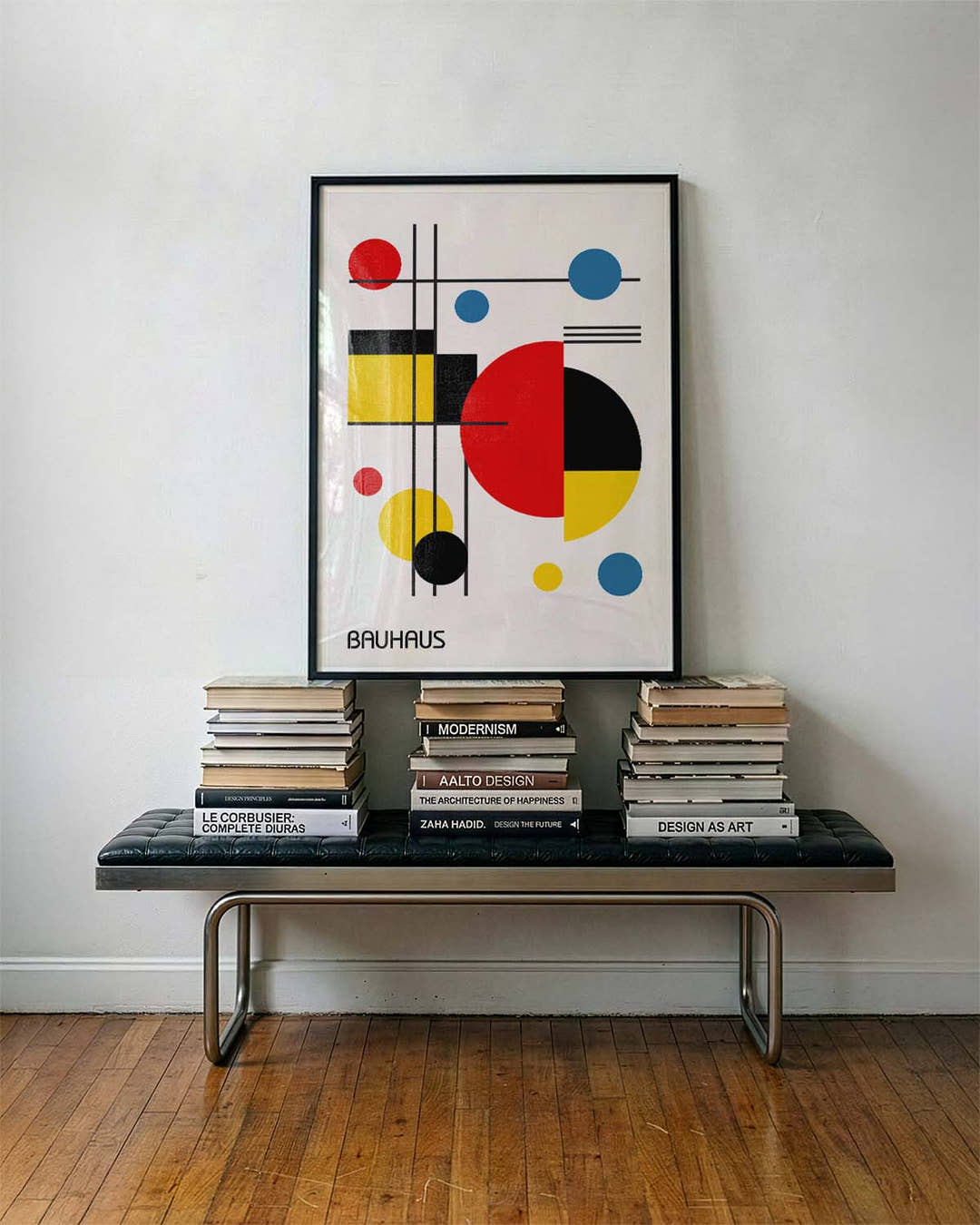 Bauhaus Orbit Composition Poster