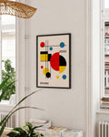 Bauhaus Orbit Composition Poster