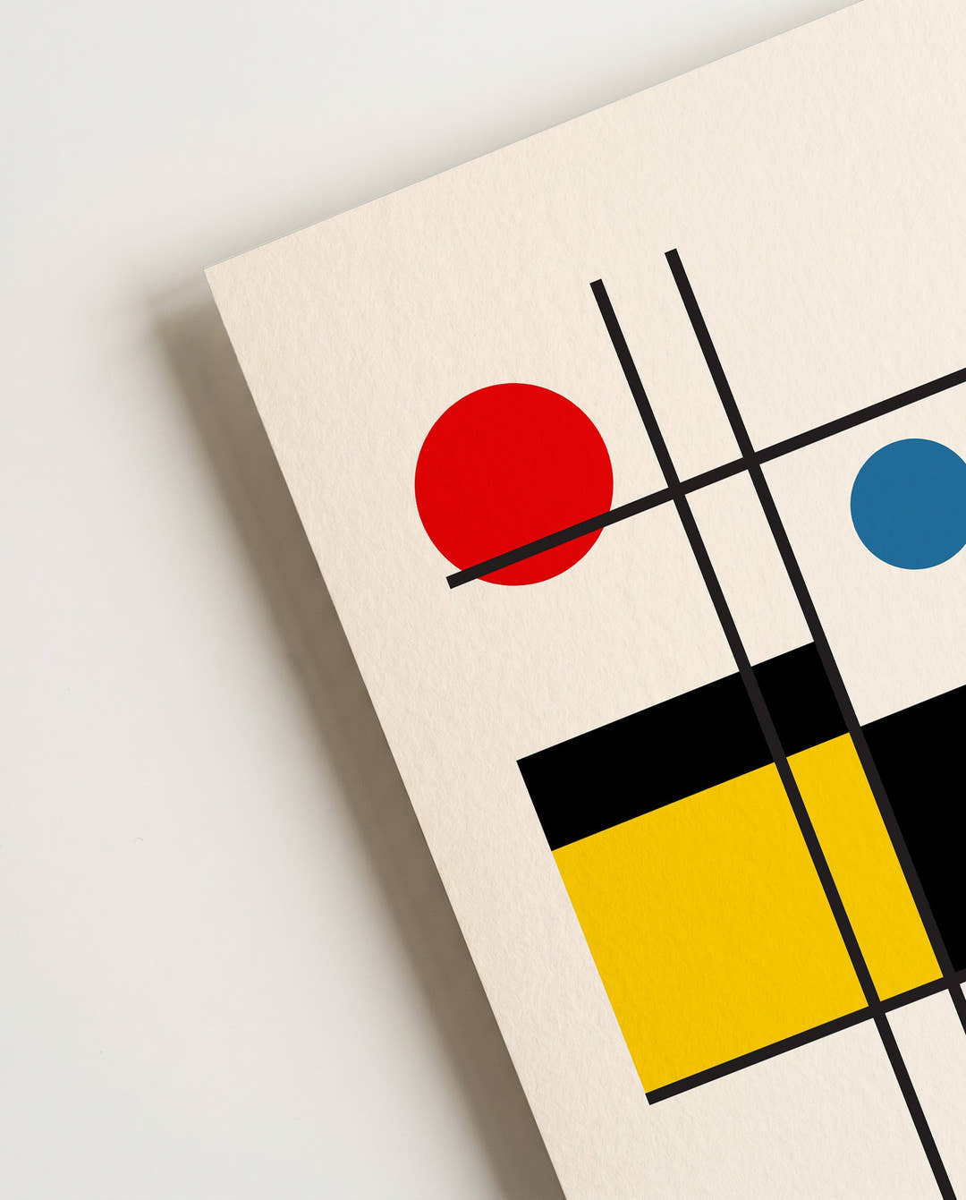 Bauhaus Orbit Composition Poster