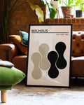 Bauhaus Poster organisch – Bauhaus Organic Shapes