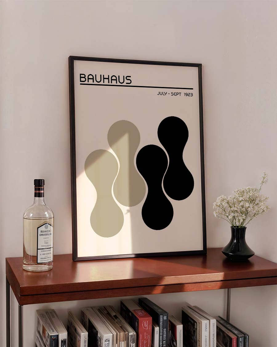 Bauhaus Poster organisch – Bauhaus Organic Shapes