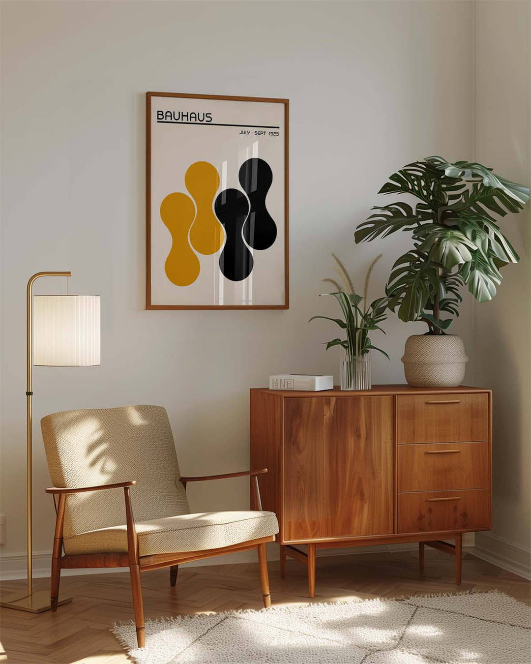 Bauhaus Poster organisch – Bauhaus Organic Shapes