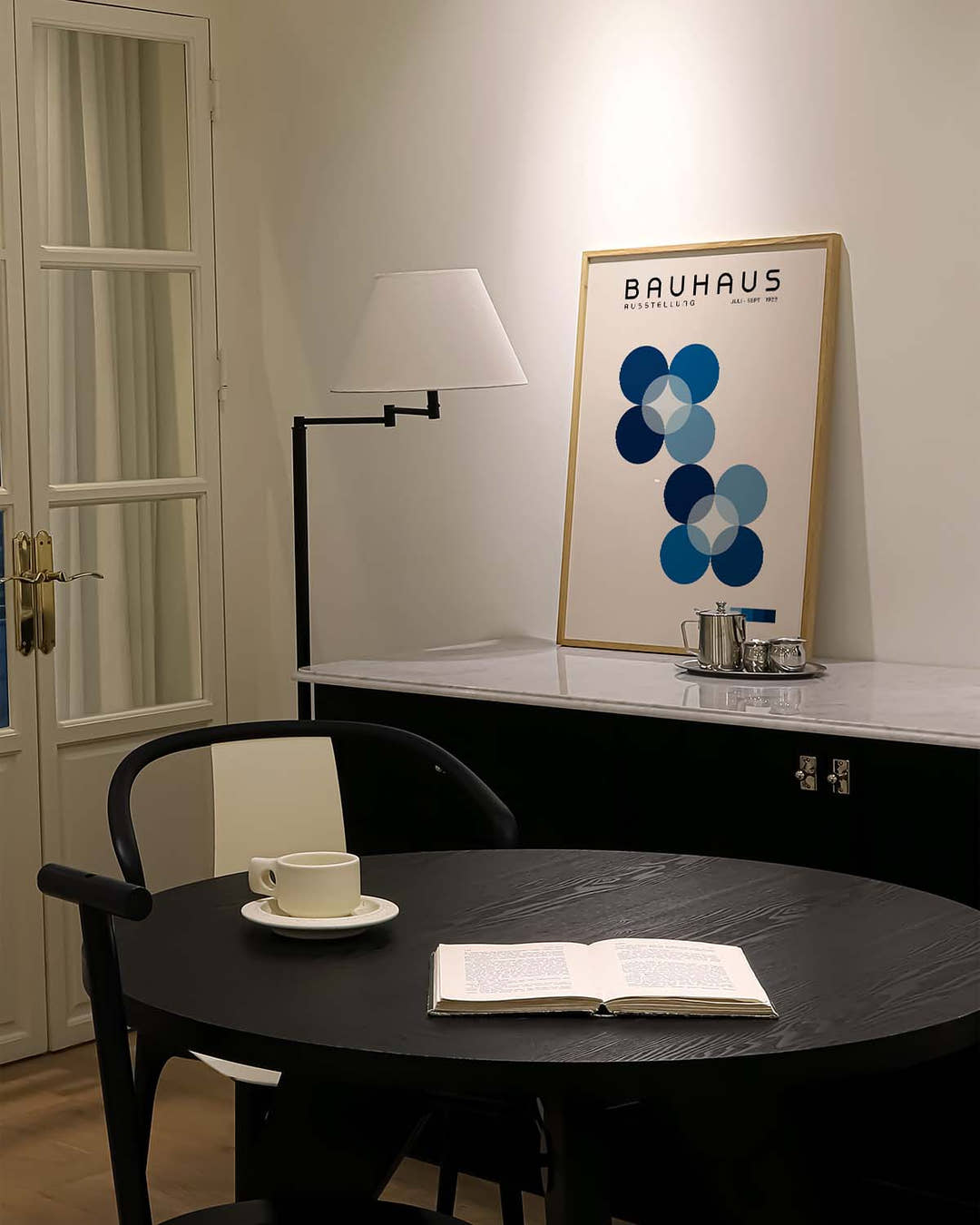 Bauhaus Poster Kreise – Bauhaus Overlap Circles