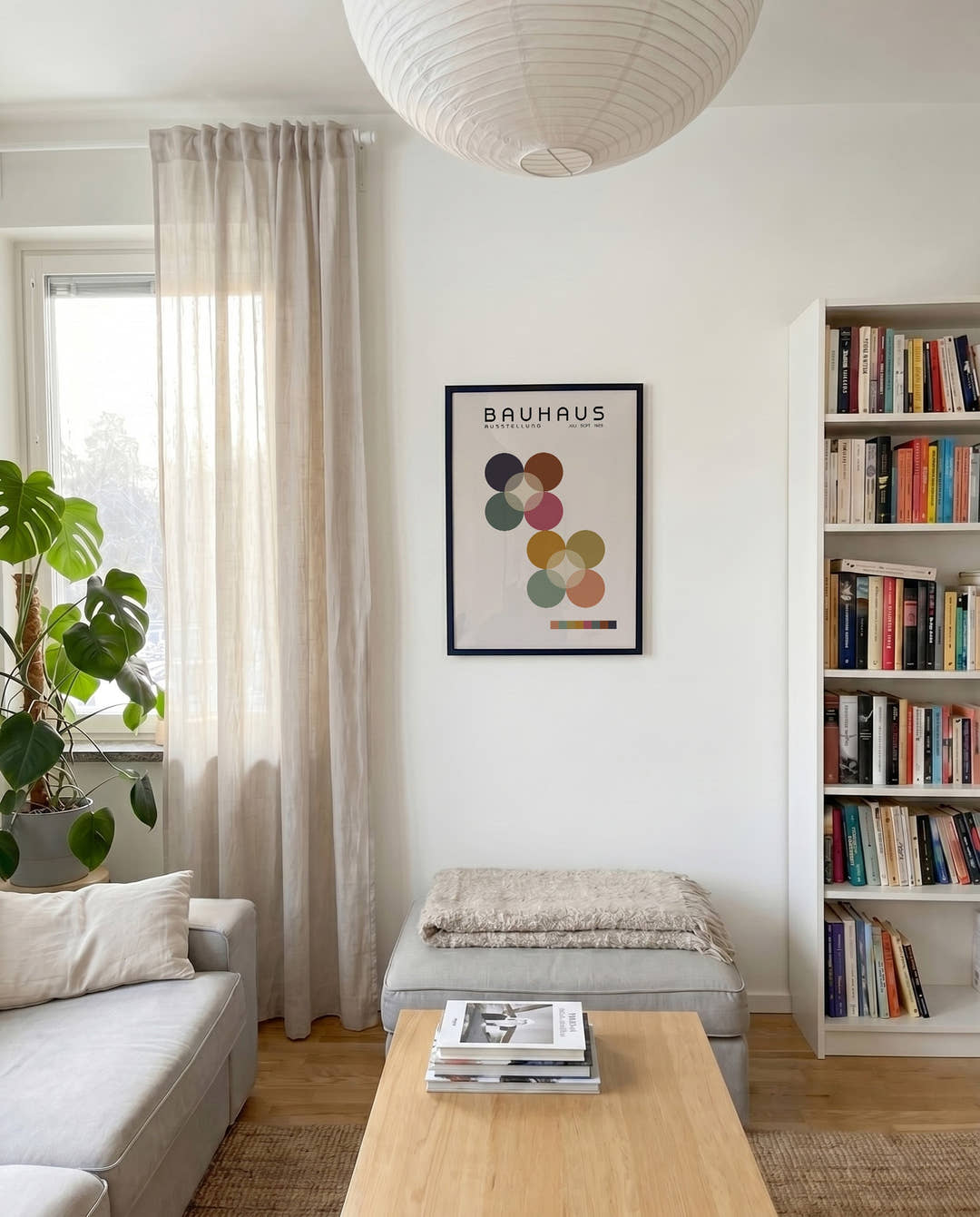 Bauhaus Poster Kreise – Bauhaus Overlap Circles