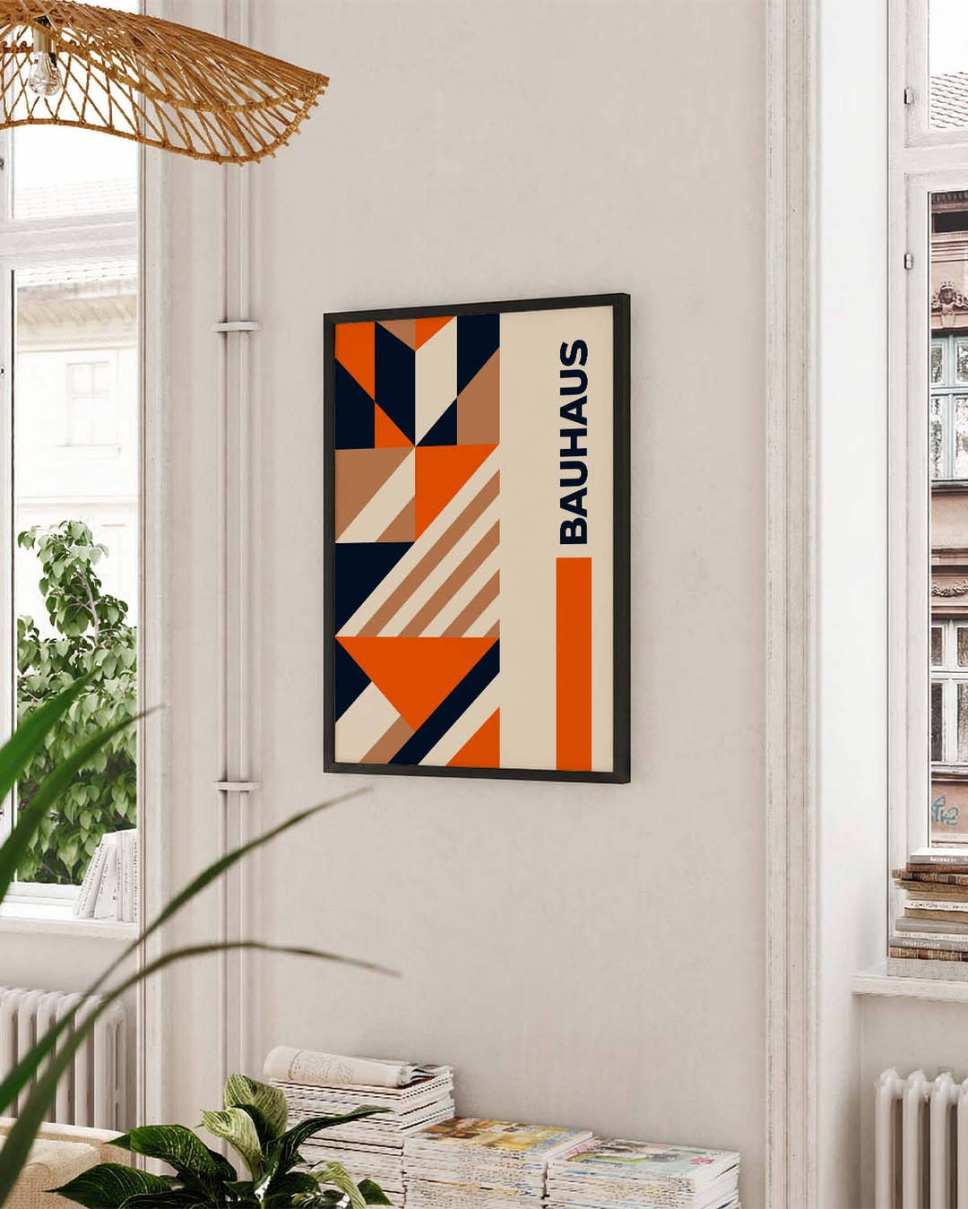 Bauhaus Patchwork Poster