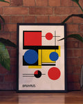 Bauhaus Primary Blocks Poster
