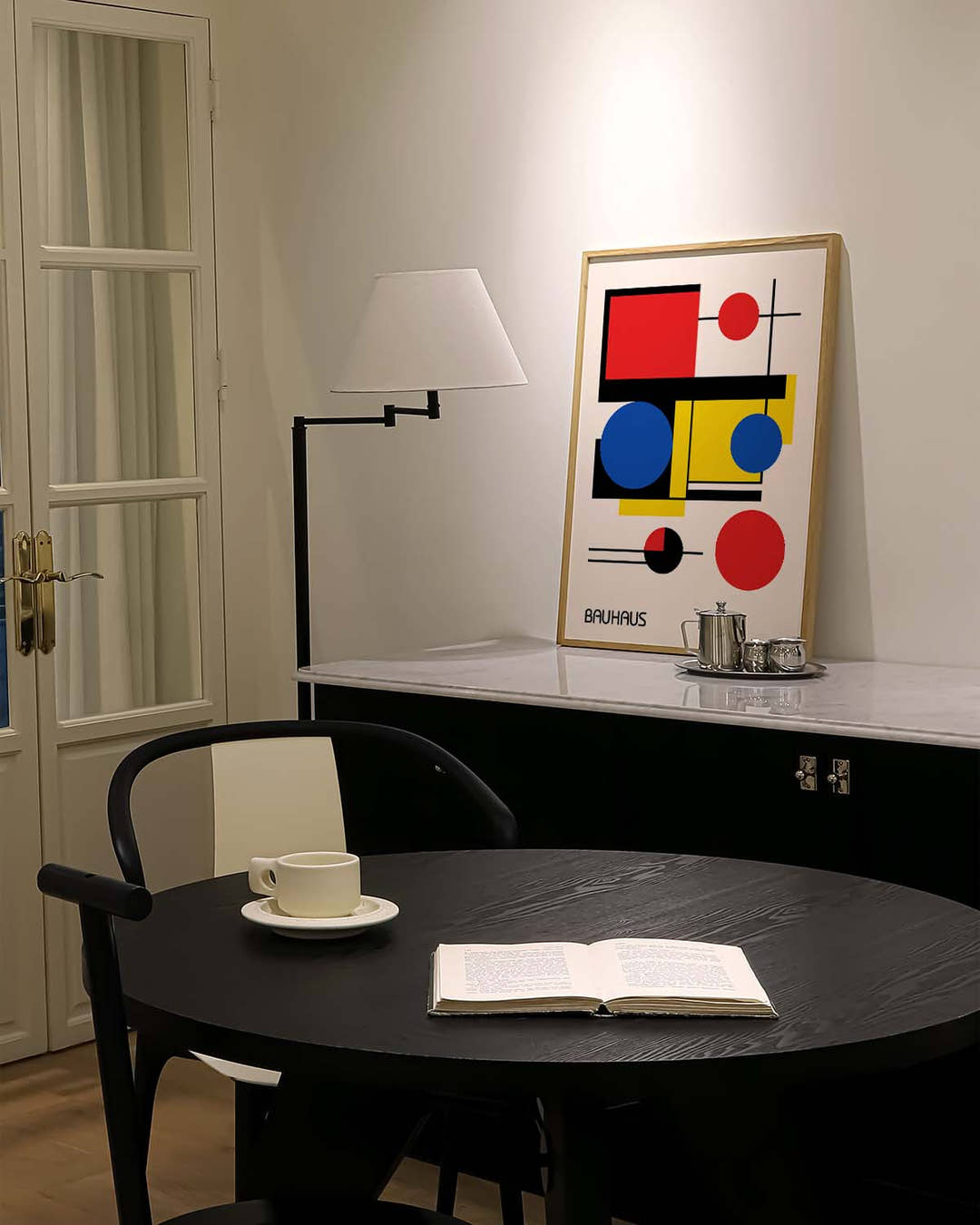 Bauhaus Primary Blocks Poster
