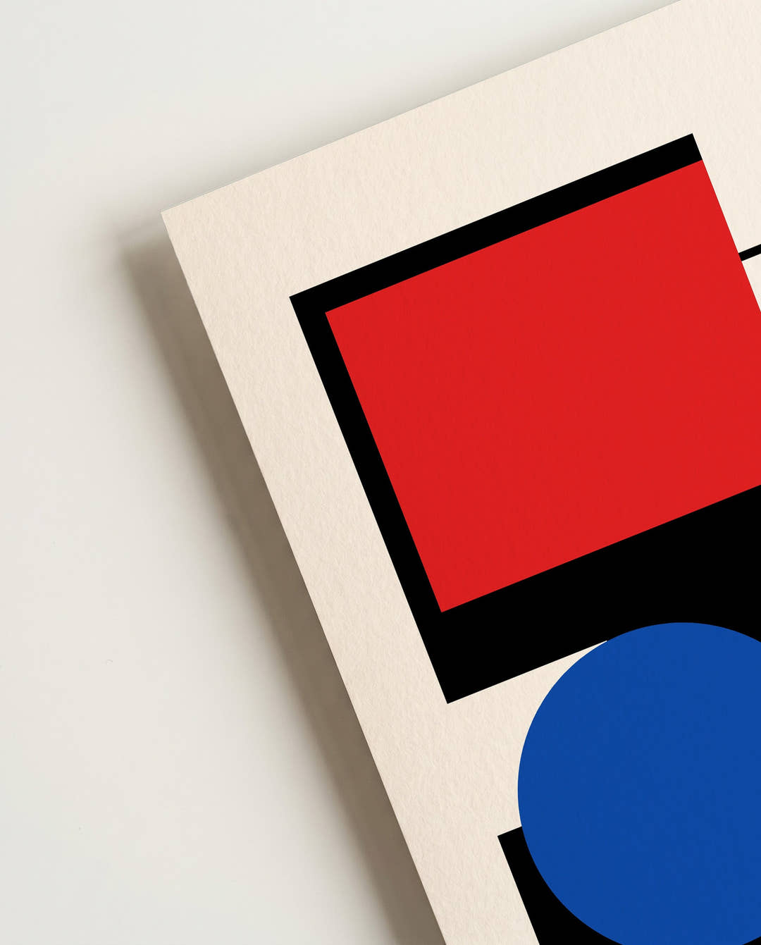 Bauhaus Primary Blocks Poster