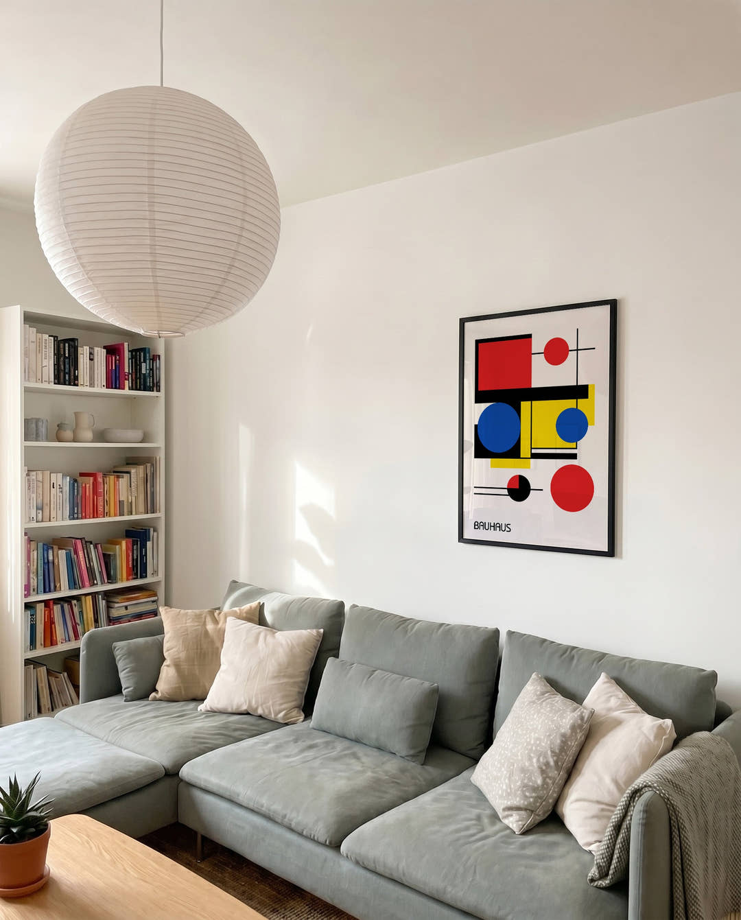 Bauhaus Primary Blocks Poster