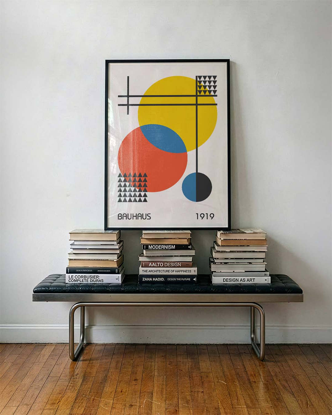 Bauhaus Primary Circles Poster