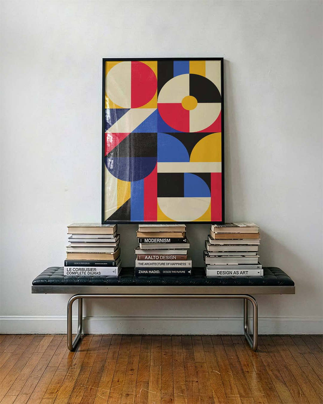 Bauhaus Primary Collage Poster