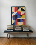 Bauhaus Primary Collage Poster