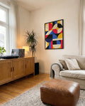 Bauhaus Primary Collage Poster
