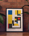 Bauhaus Primary Composition Poster