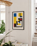 Bauhaus Primary Composition Poster