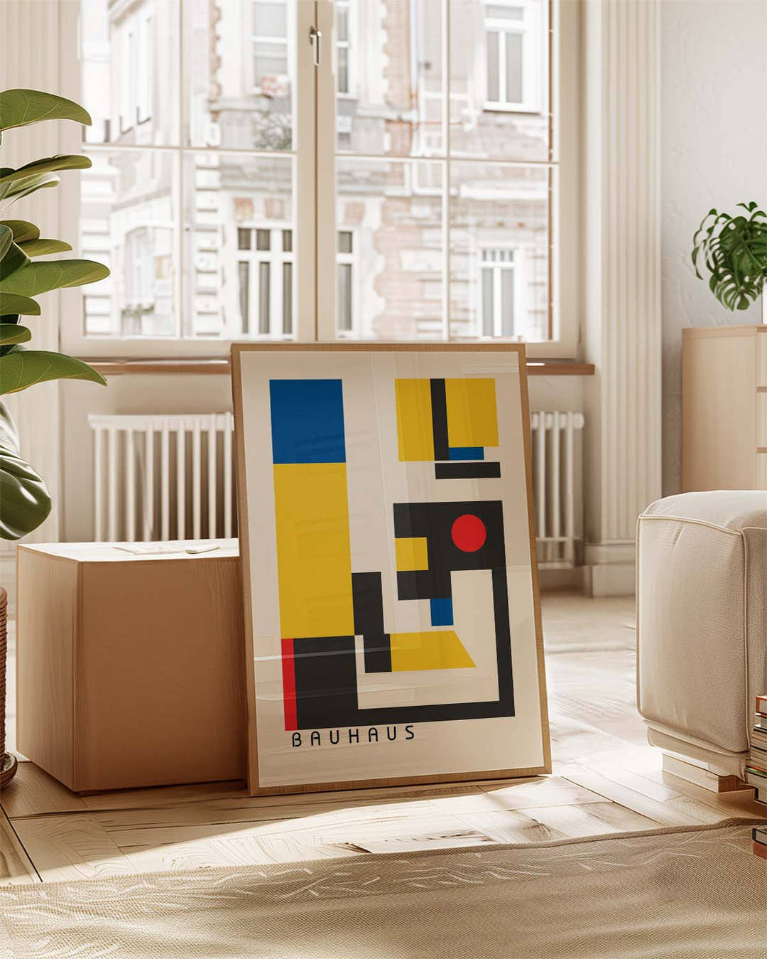 Bauhaus Primary Composition Poster