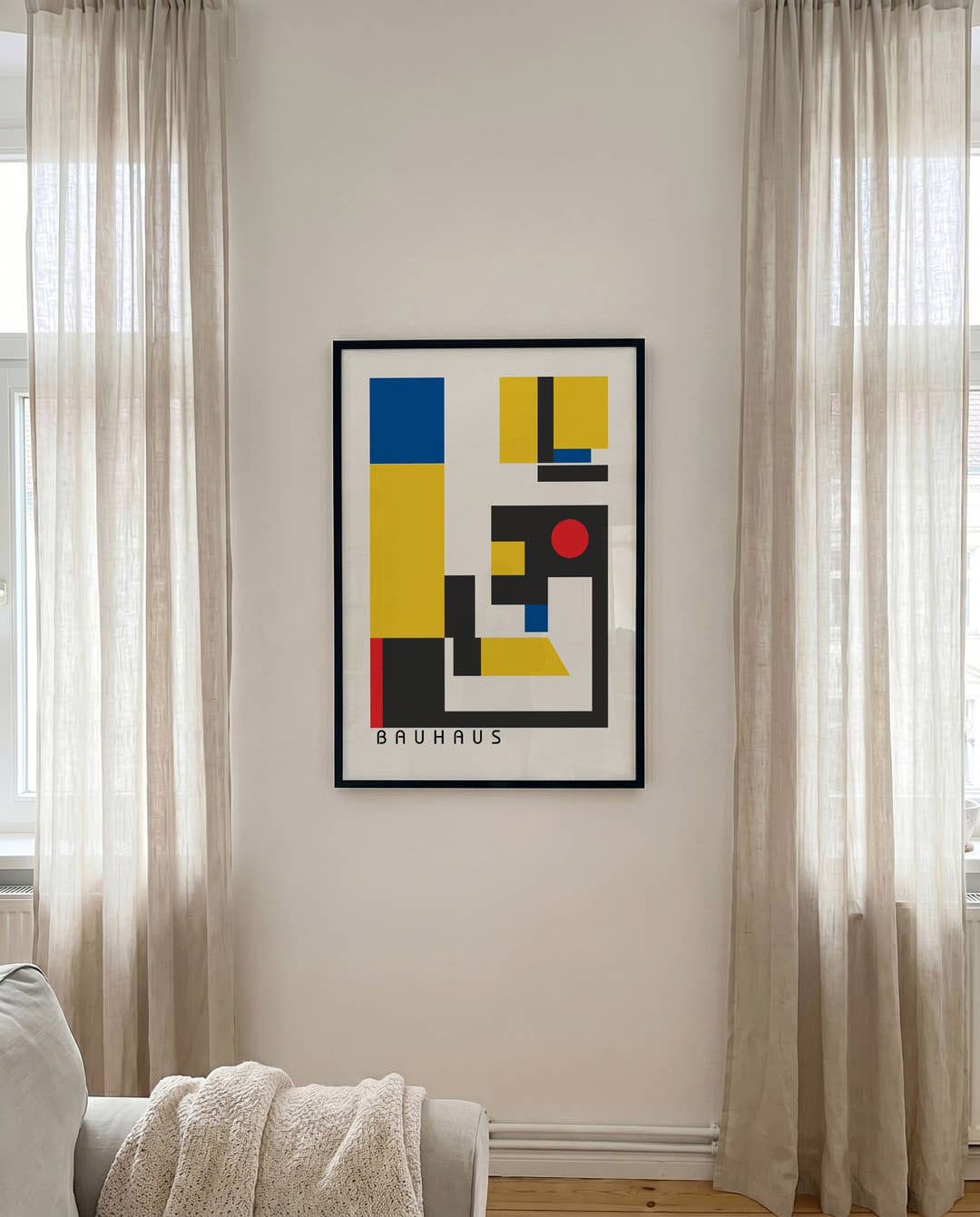Bauhaus Primary Composition Poster