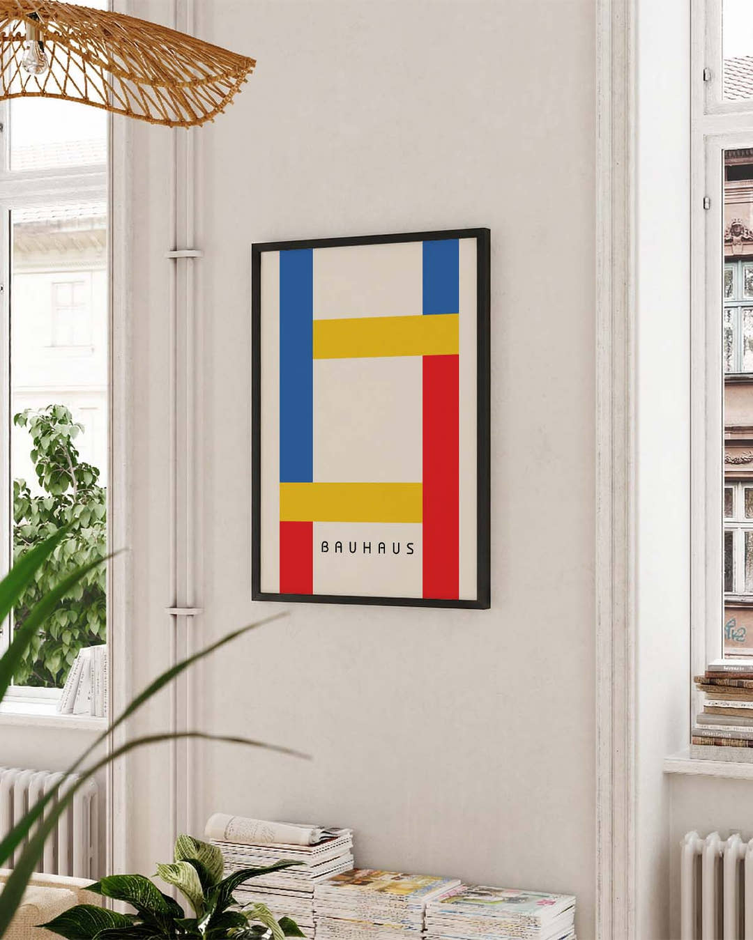 Bauhaus Primary Frame Poster