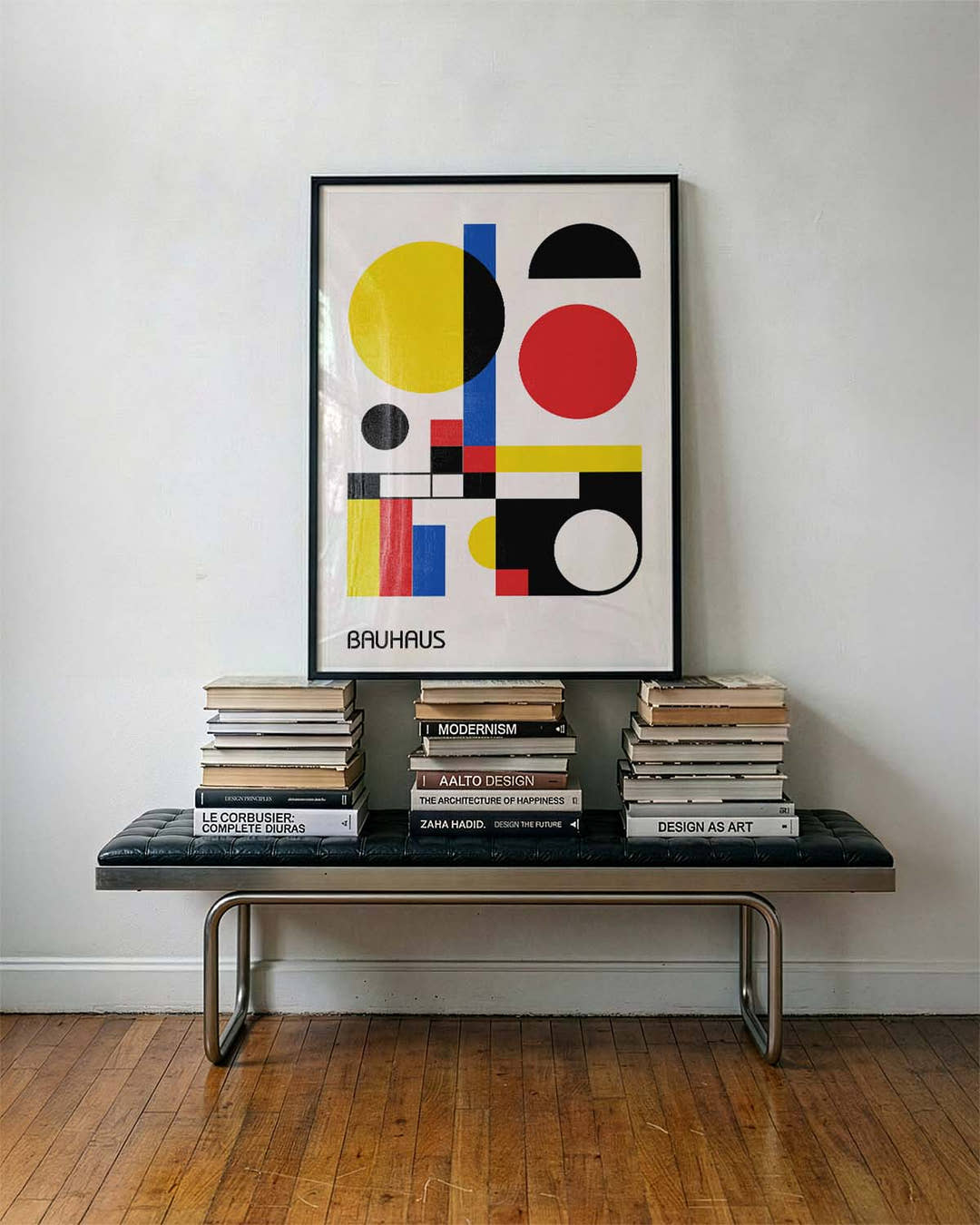 Bauhaus Primary Shapes Poster