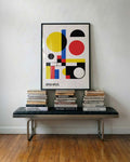 Bauhaus Primary Shapes Poster