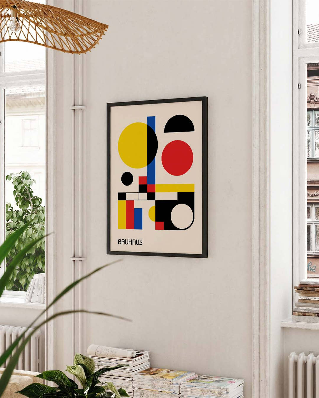 Bauhaus Primary Shapes Poster