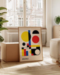Bauhaus Primary Shapes Poster