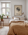 Bauhaus Poster Strahlen – Bauhaus Radial Burst