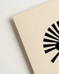 Bauhaus Poster Strahlen – Bauhaus Radial Burst