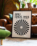 Bauhaus Poster Sonne – Bauhaus Radial Sun